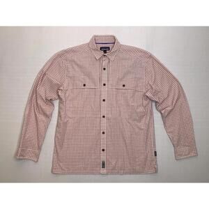 Patagonia Medium Plaid Organic Cotton Button Up Shirt P150